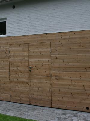 Box aangebouwd tuinhuis op maat