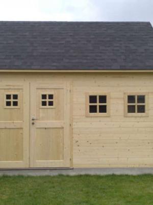 Tuinhuis in cottage look