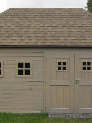 tuinhuis met wolfskappen